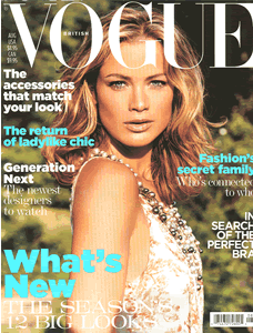 British Vogue<br>August 2004