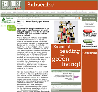 TheEcologist.org <br> April 2011
